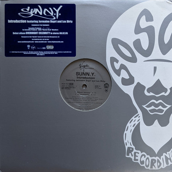 SunN.Y. : Introduction (12", Promo)