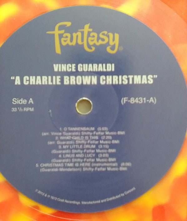 Vince Guaraldi Trio : A Charlie Brown Christmas  (LP, Album, Ltd, RE, Gol)