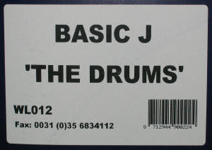 Basic J : The Drums (12", W/Lbl)