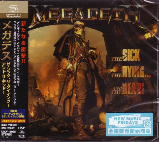 Megadeth : The Sick, The Dying... And The Dead! (CD, Album, SHM)