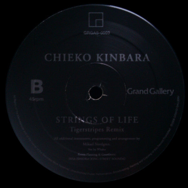 Chieko Kinbara : Strings Of Life (12")