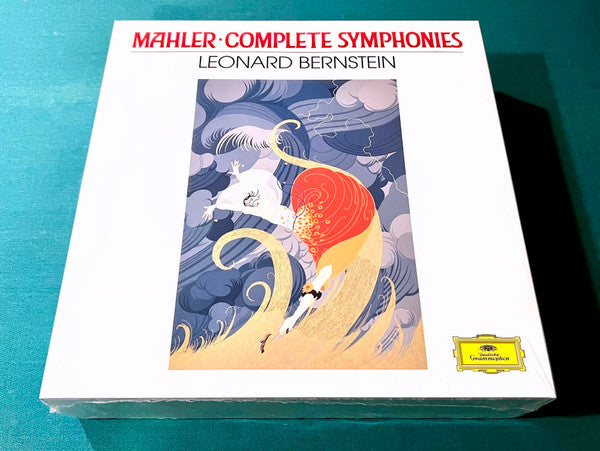 Mahler* / Leonard Bernstein : Complete Symphonies (16xLP, Comp, Num, RM + Box, Comp, RE)