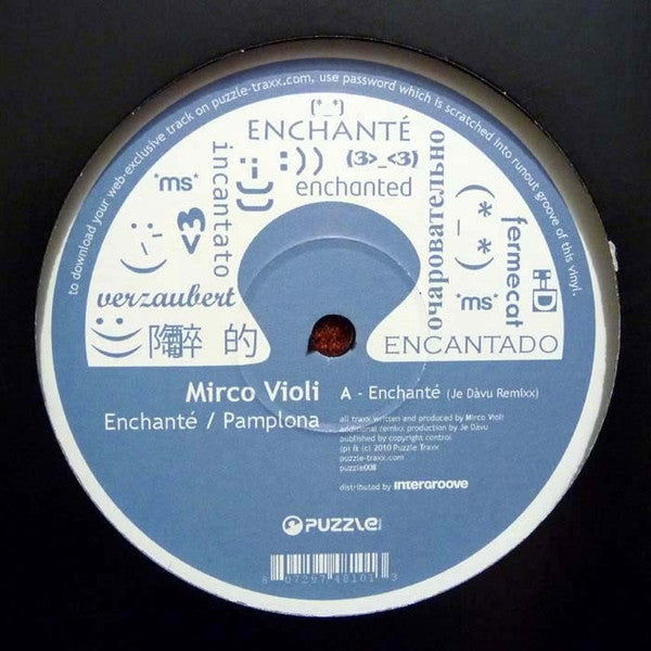 Mirco Violi : Enchanté / Pamplona (12")