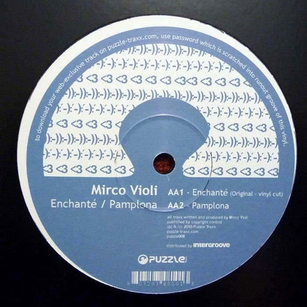 Mirco Violi : Enchanté / Pamplona (12")