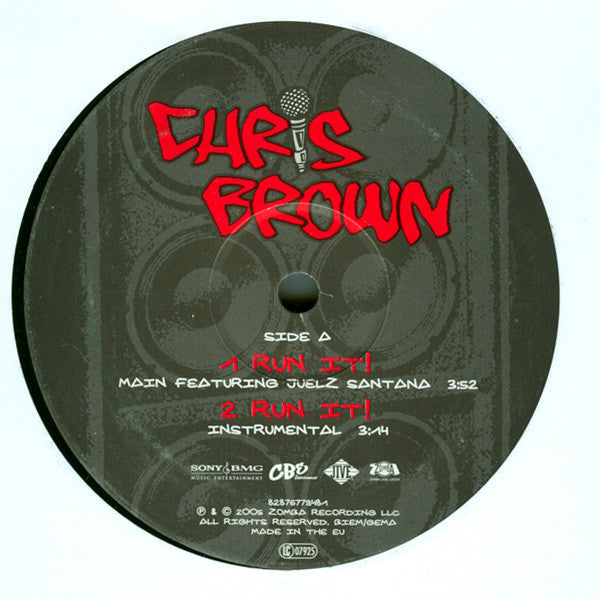 Chris Brown (4) Featuring Juelz Santana : Run It! (12")