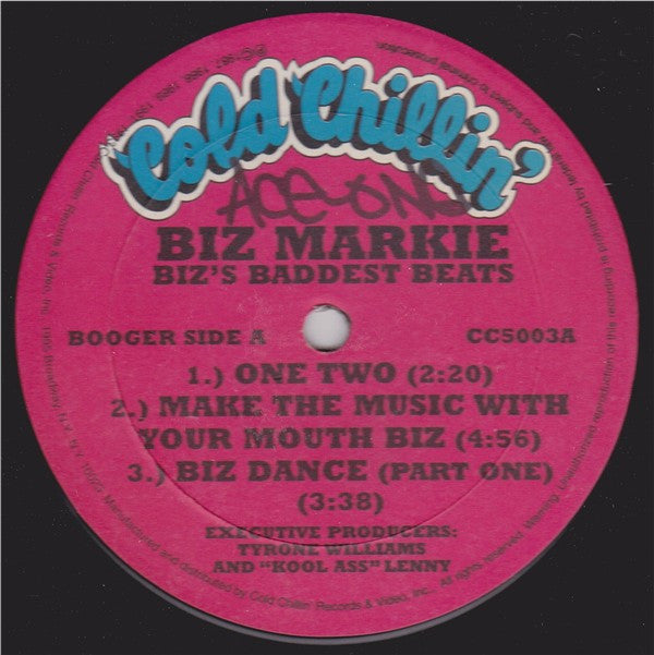 Biz Markie : Biz's Baddest Beats (2xLP, Comp)