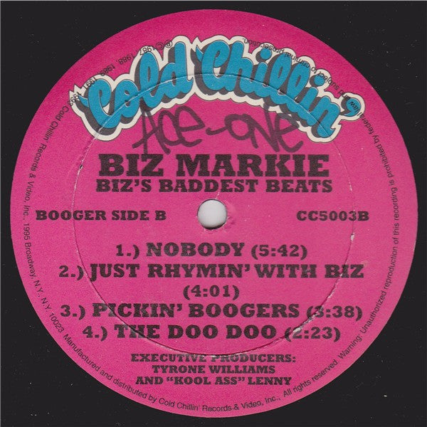 Biz Markie : Biz's Baddest Beats (2xLP, Comp)