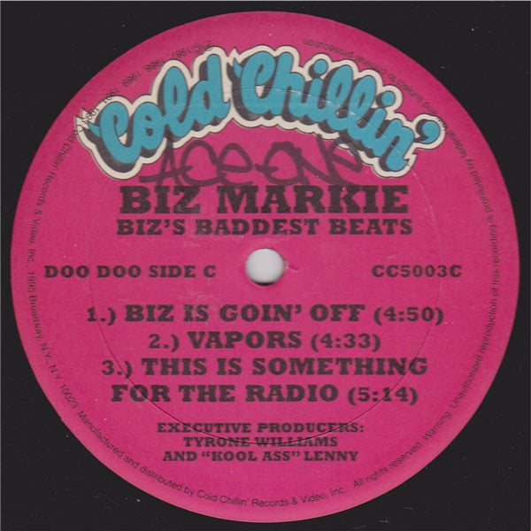 Biz Markie : Biz's Baddest Beats (2xLP, Comp)