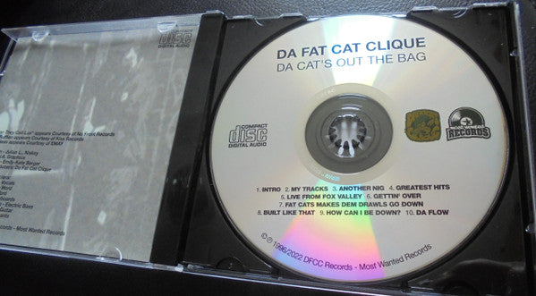 Da Fatcat Clique : Da Cat's Out The Bag (CD, Album, RE)