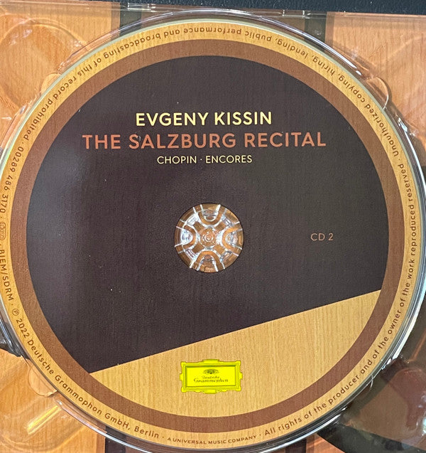 Yevgeny Kissin, Alban Berg, Frédéric Chopin, George Gershwin, Тихон Хренников : The Salzburg Recital (2xCD)