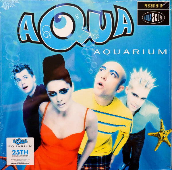 Aqua : Aquarium (LP, Album, RE, RM, Whi)