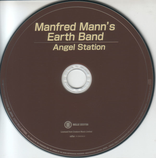 Manfred Mann's Earth Band : Angel Station (CD, Album, RE, RM, SHM)