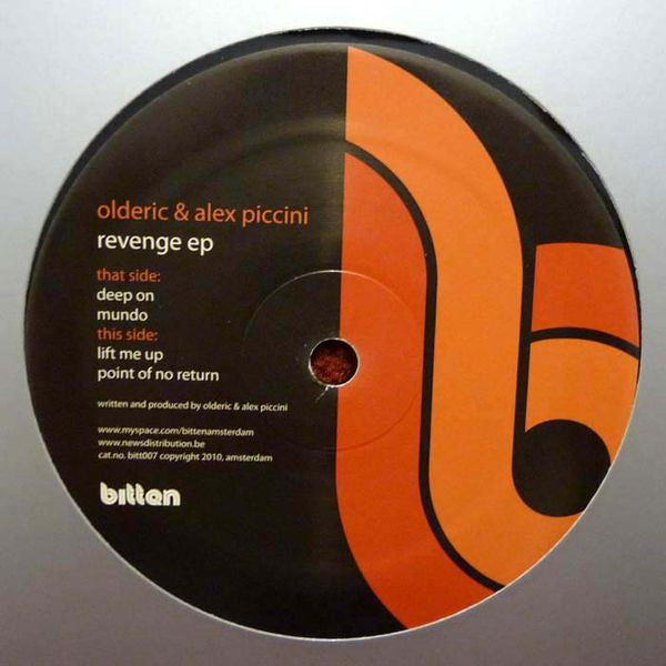 Olderic & Alex Piccini : Revenge EP (12", EP)