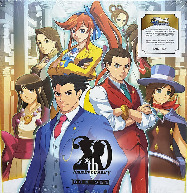 Capcom Sound Team : Phoenix Wright: Ace Attorney 20th Anniversary Box Set (6xLP, Gol + Box, Dlx, Ltd, RM)