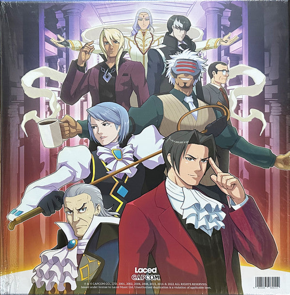 Capcom Sound Team : Phoenix Wright: Ace Attorney 20th Anniversary Box Set (6xLP, Gol + Box, Dlx, Ltd, RM)