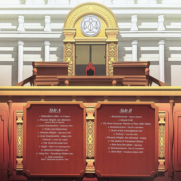 Capcom Sound Team : Phoenix Wright: Ace Attorney 20th Anniversary Box Set (6xLP, Gol + Box, Dlx, Ltd, RM)