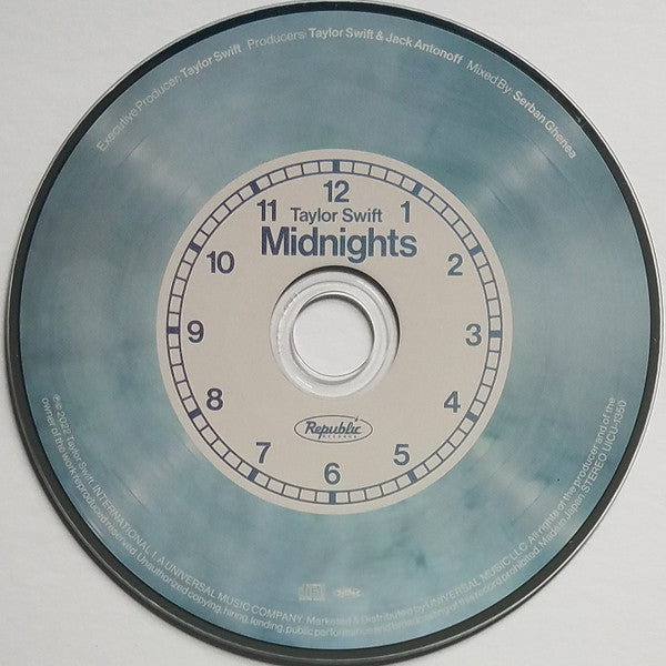 Taylor Swift = Taylor Swift : Midnights = ミッドナイツ (CD, Album, S/Edition, Moo)