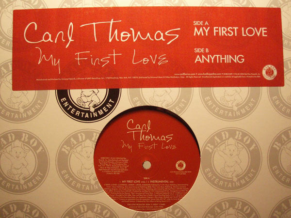 Carl Thomas : My First Love / Anything (12", Promo)