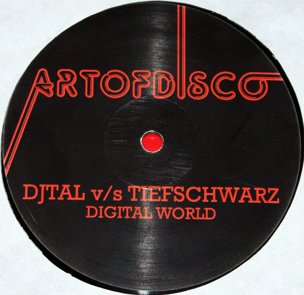 Djtal v/s Tiefschwarz : Digital World (12")