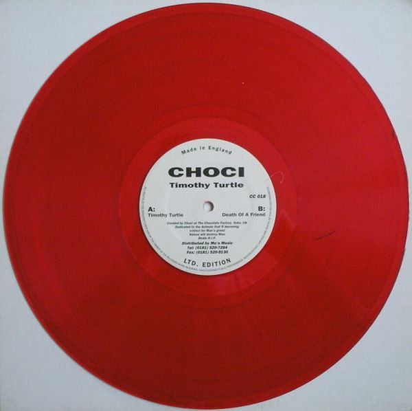 Choci : Timothy Turtle (12", Ltd, Red)