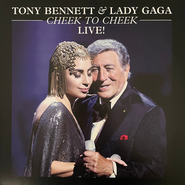 Tony Bennett & Lady Gaga : Cheek To Cheek Live! (2xLP, Album, RSD, 180)