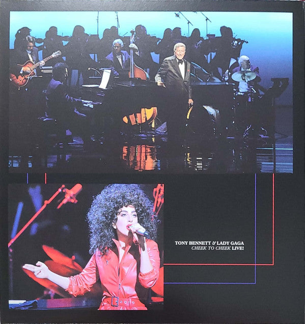 Tony Bennett & Lady Gaga : Cheek To Cheek Live! (2xLP, Album, RSD, 180)