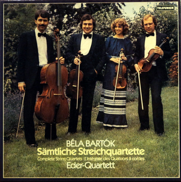 Béla Bartók - Éder Quartet : Sämtliche Streichquartette (Complete String Quartets · L'Intégrale Des Quatuors À Cordes) (3xLP + Box)