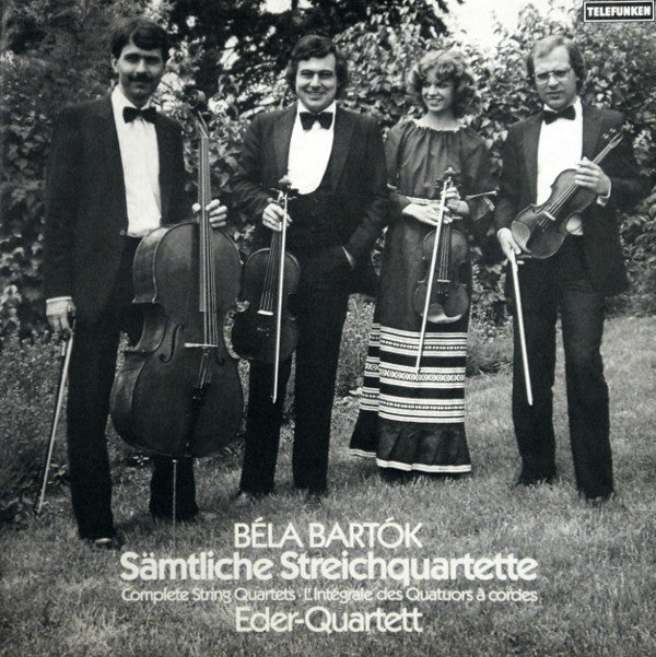 Béla Bartók - Éder Quartet : Sämtliche Streichquartette (Complete String Quartets · L'Intégrale Des Quatuors À Cordes) (3xLP + Box)