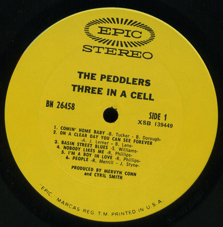 The Peddlers : Three In A Cell (LP)