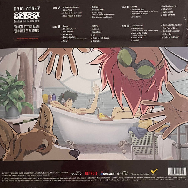 The Seatbelts, Yoko Kanno : Cowboy Bebop (Soundtrack From The Netflix Series) (2xLP, Tra)