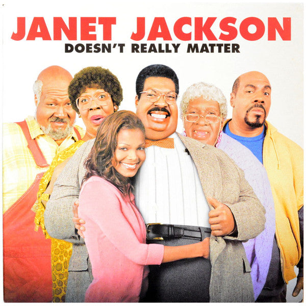 Janet Jackson : Doesn't Really Matter (12")