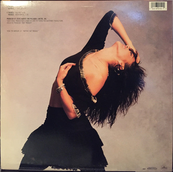 Nia Peeples : Trouble (12", Single, 53)