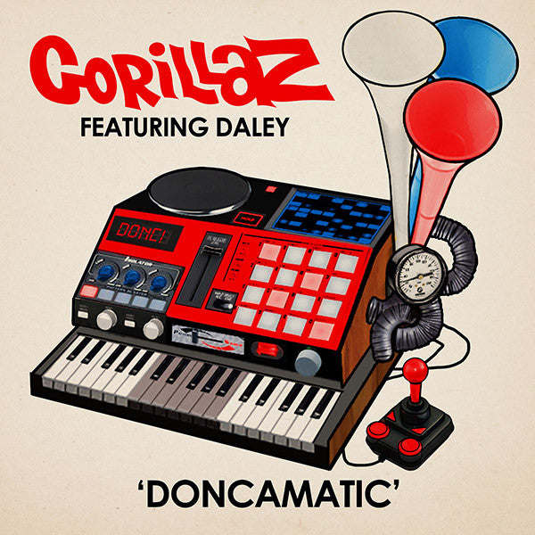 Gorillaz Featuring Daley : Doncamatic (CD, Single)