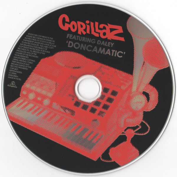 Gorillaz Featuring Daley : Doncamatic (CD, Single)