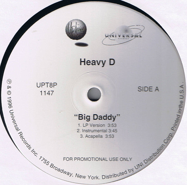 Heavy D : Big Daddy (12", Promo)