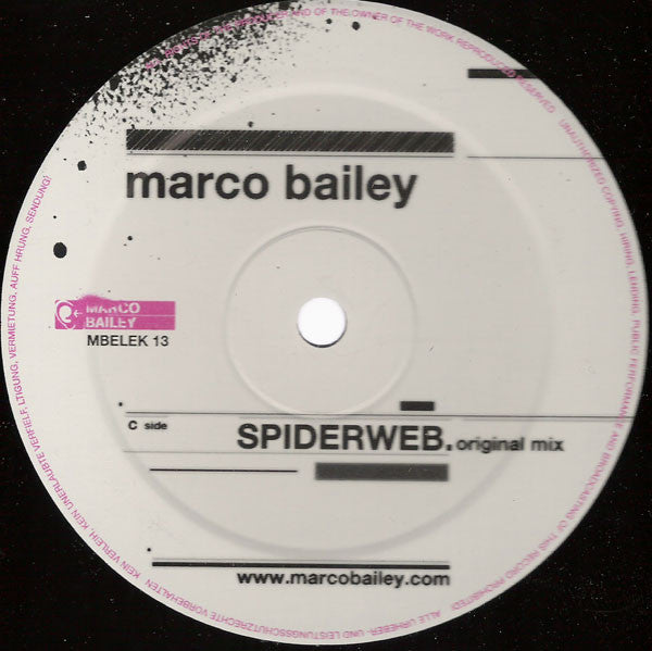 Marco Bailey : Outbreak E.P. (2x12", EP)