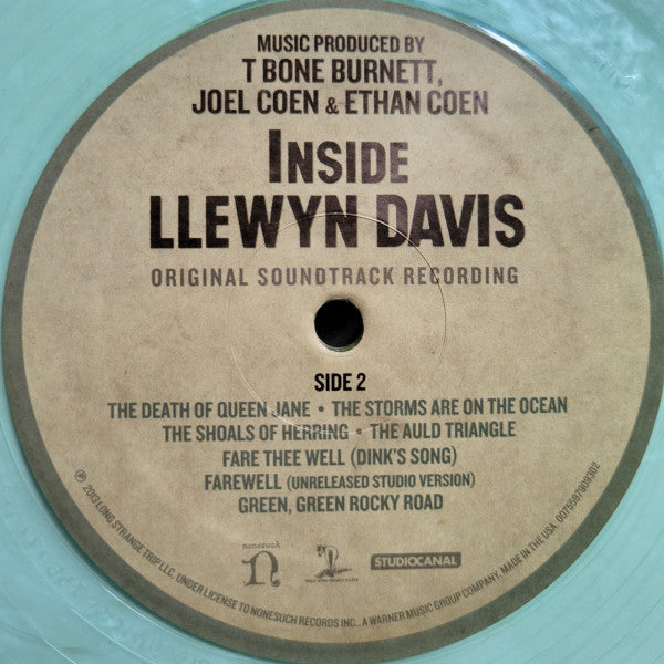 Various : Inside Llewyn Davis (Original Soundtrack Recording) (LP, Album, Club, Ltd, Num, RE, Sea)