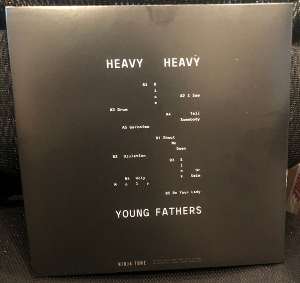 Young Fathers : Heavy Heavy (LP, Album, Ora)