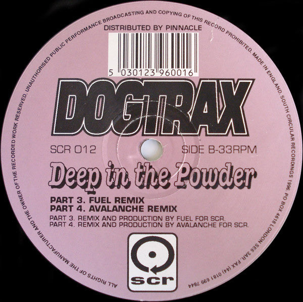 Dogtrax : Deep In The Powder (12")