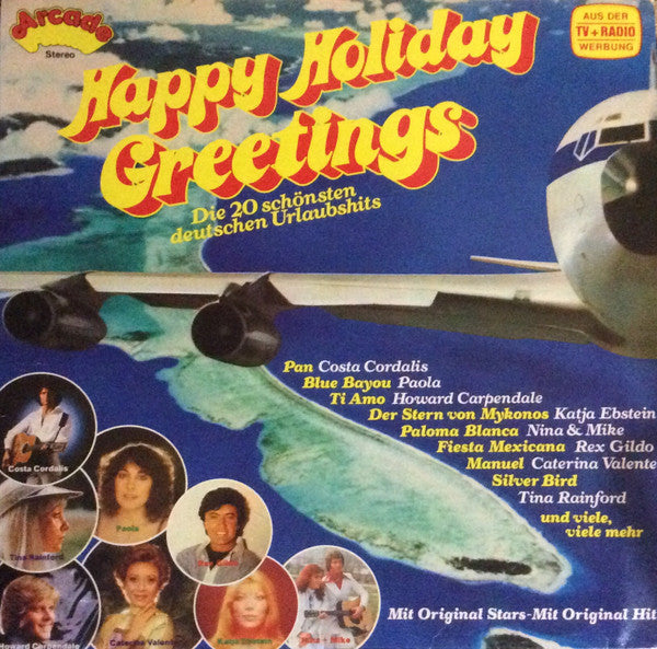 Various : Happy Holiday Greetings (LP, Comp)