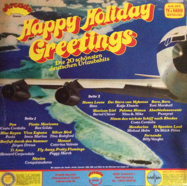 Various : Happy Holiday Greetings (LP, Comp)