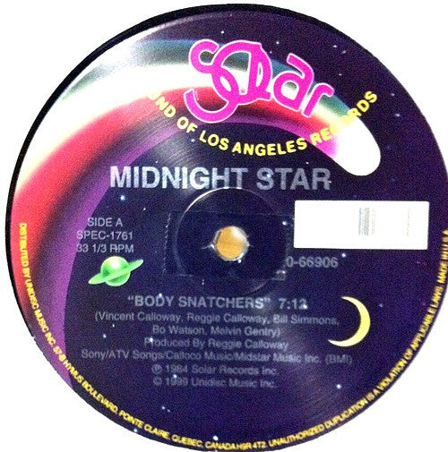 Midnight Star : Body Snatchers (12", RE)