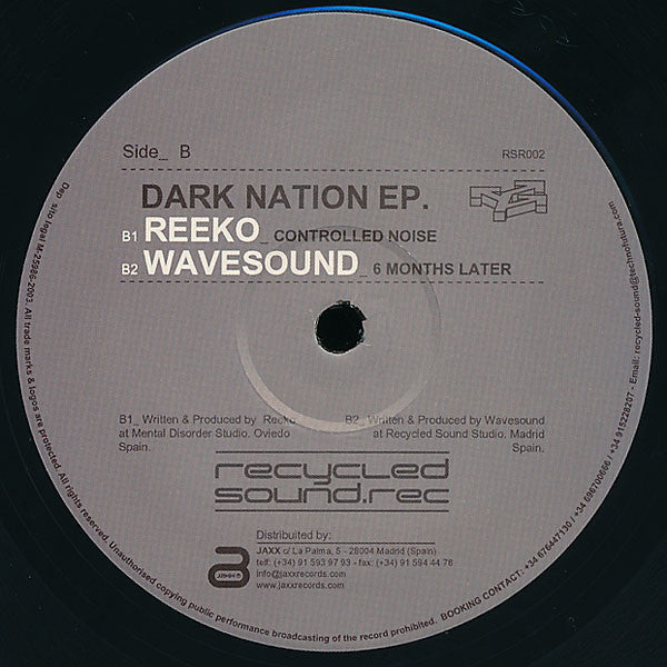 Various : Dark Nation EP (12")