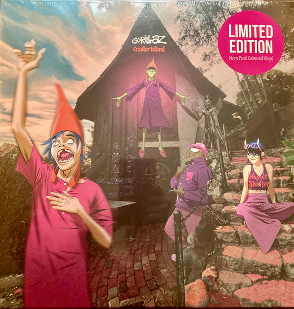 Gorillaz : Cracker Island (LP, Album, Ltd, Pin)