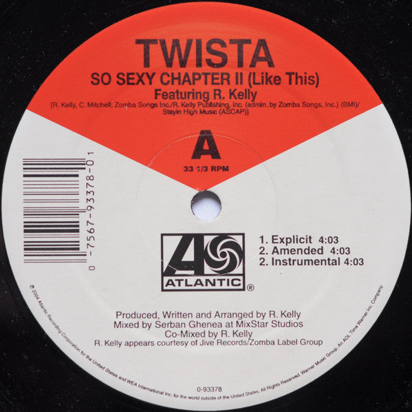 Twista : So Sexy Chapter II (Like This) / Y'all Know Who (12", Single)