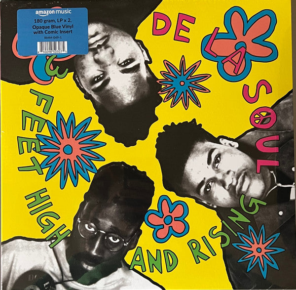 De La Soul : 3 Feet High And Rising (2xLP, Album, RE, Blu)