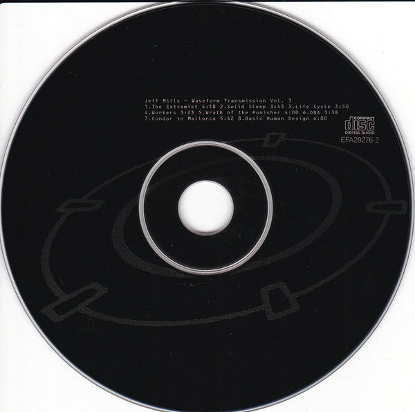 Jeff Mills : Waveform Transmission Vol. 3 (CD, Album, RE)