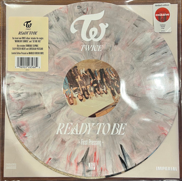 Twice (25) : Ready To Be (12", MiniAlbum, Ltd, Red)