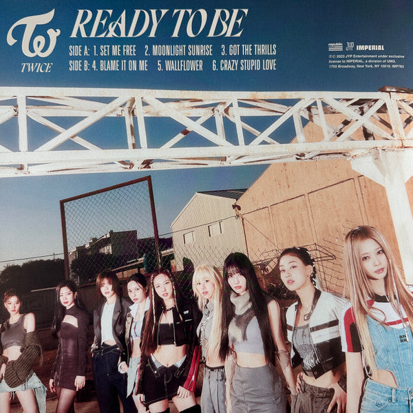 Twice (25) : Ready To Be (12", MiniAlbum, Ltd, Red)