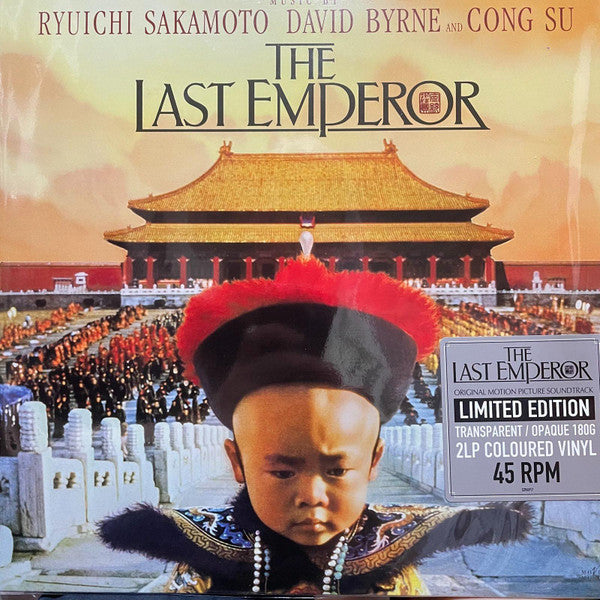 Ryuichi Sakamoto, David Byrne And Cong Su : The Last Emperor (2xLP, Album, Ltd, RE, Fir)